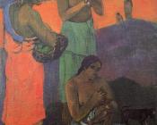 保罗 高更 : Three Woman on the Seashore